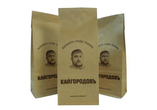 Фасовочный крафт пакет в магазине травника Кайгородова
